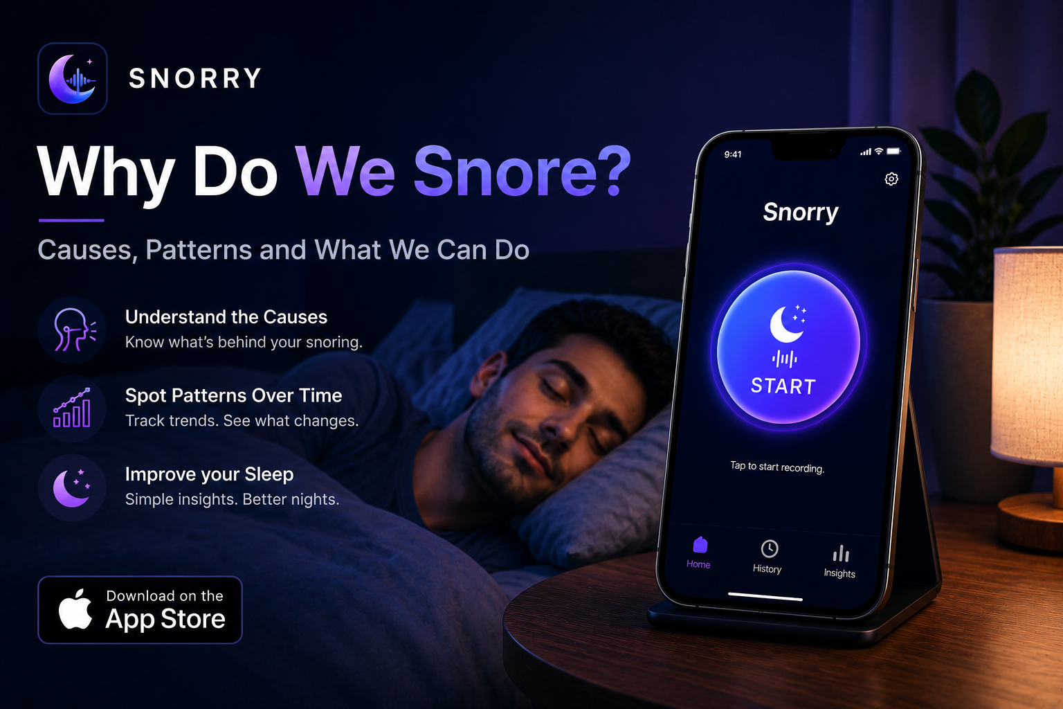 ๐ค Why Do We Snore? Causes, Patterns, and What You Can Do